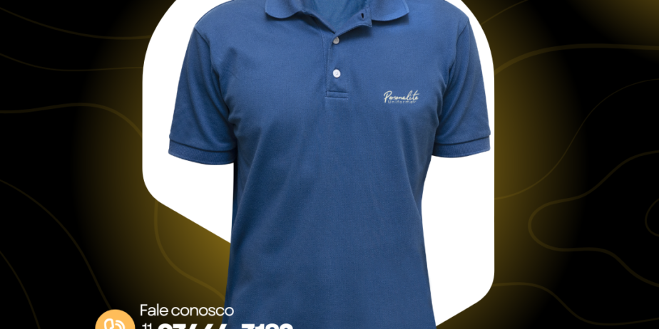 Oferta-De-Camisa-Com-Logo-Empresa-De-Fardamento-Moderno-Azul-E-Branco-Post-Para-Instagram